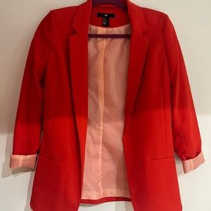 Red blazer